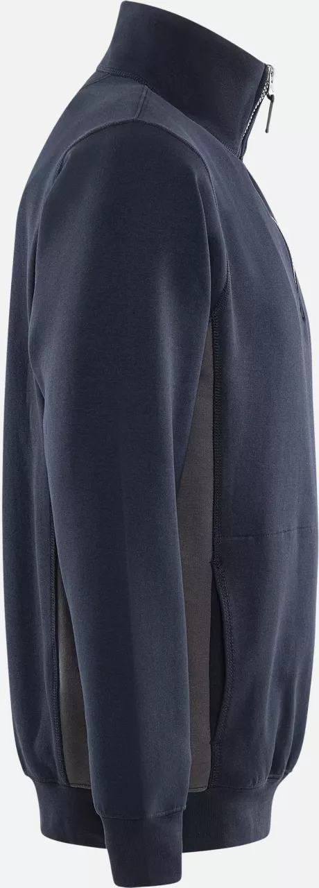 Fristads 100209-586, Acode Zipper-Sweatshirt 1705 DF, image 4, gallery thumbnail