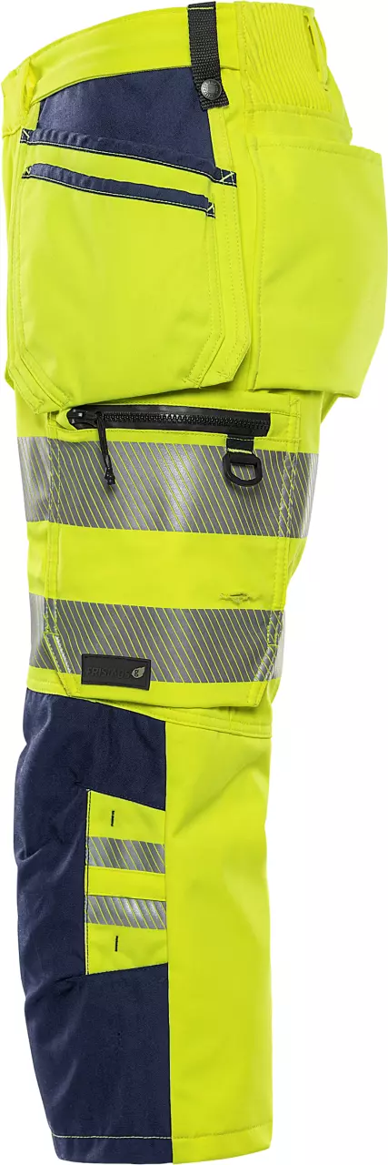 Fristads 301056-171, High Vis Stretch 3/4 Pants Class 2 2666 GSTP, image 4, gallery thumbnail
