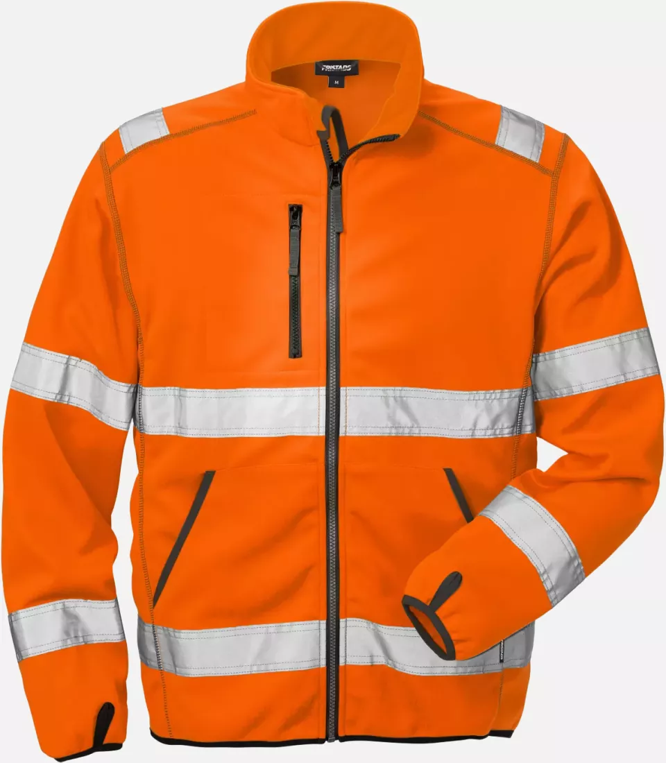 Fristads 101006-230, High Vis Softshell Jacket Class 3 4840 SSL, image 1, gallery thumbnail