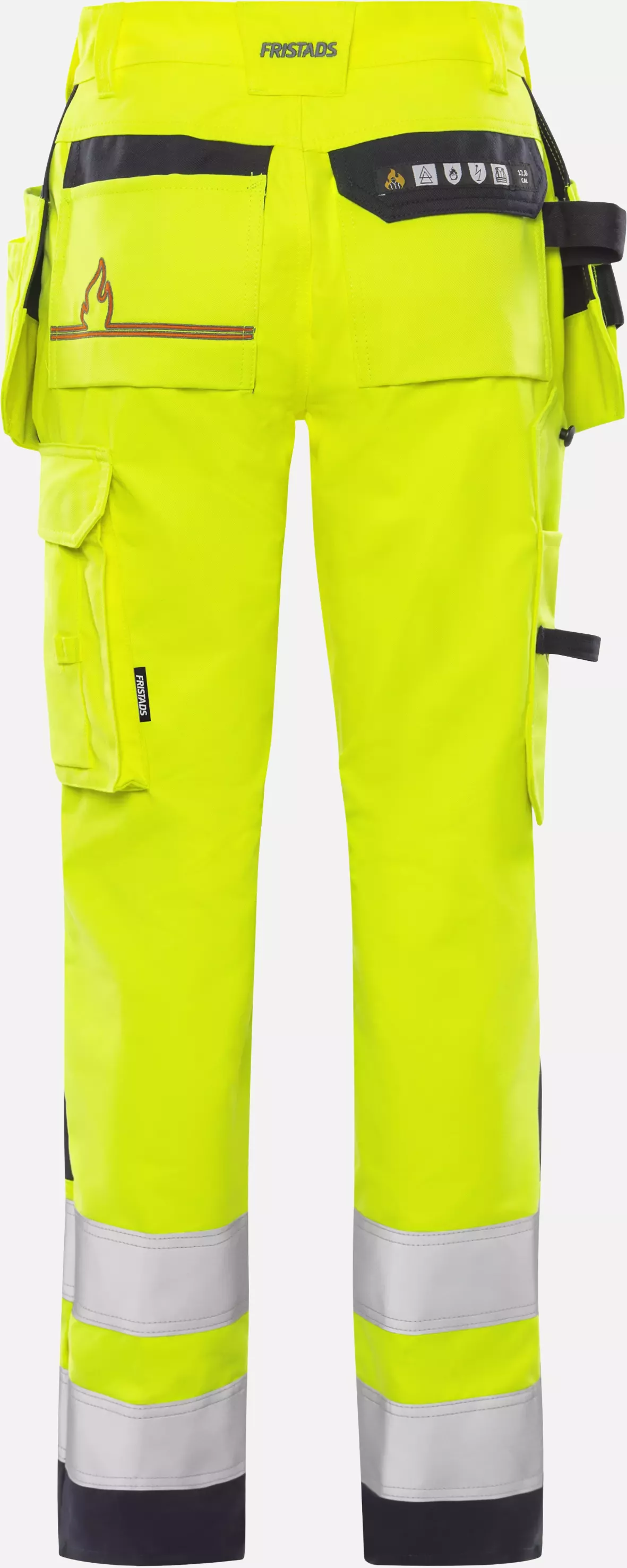 Fristads 122196-171, Flamestat High Vis Handwerkerhose Damen Klasse 2 2775 ATHS, image 2