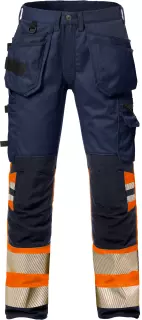 Fristads 127732-271, High Vis Craftsman Stretch Trousers Class 1 2706 PLU