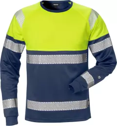 Fristads 129513-171, High Vis Long Sleeve T-Shirt Class 1 7519 THV
