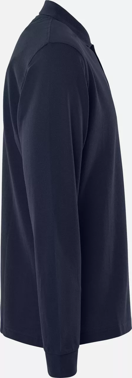 Fristads 100220-544, Acode Long Sleeve Polo Shirt 1722 PIQ, image 4, gallery thumbnail