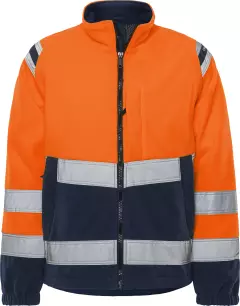 Fristads 119625-271, High Vis Fleece Jacket Class 3 4041 FE