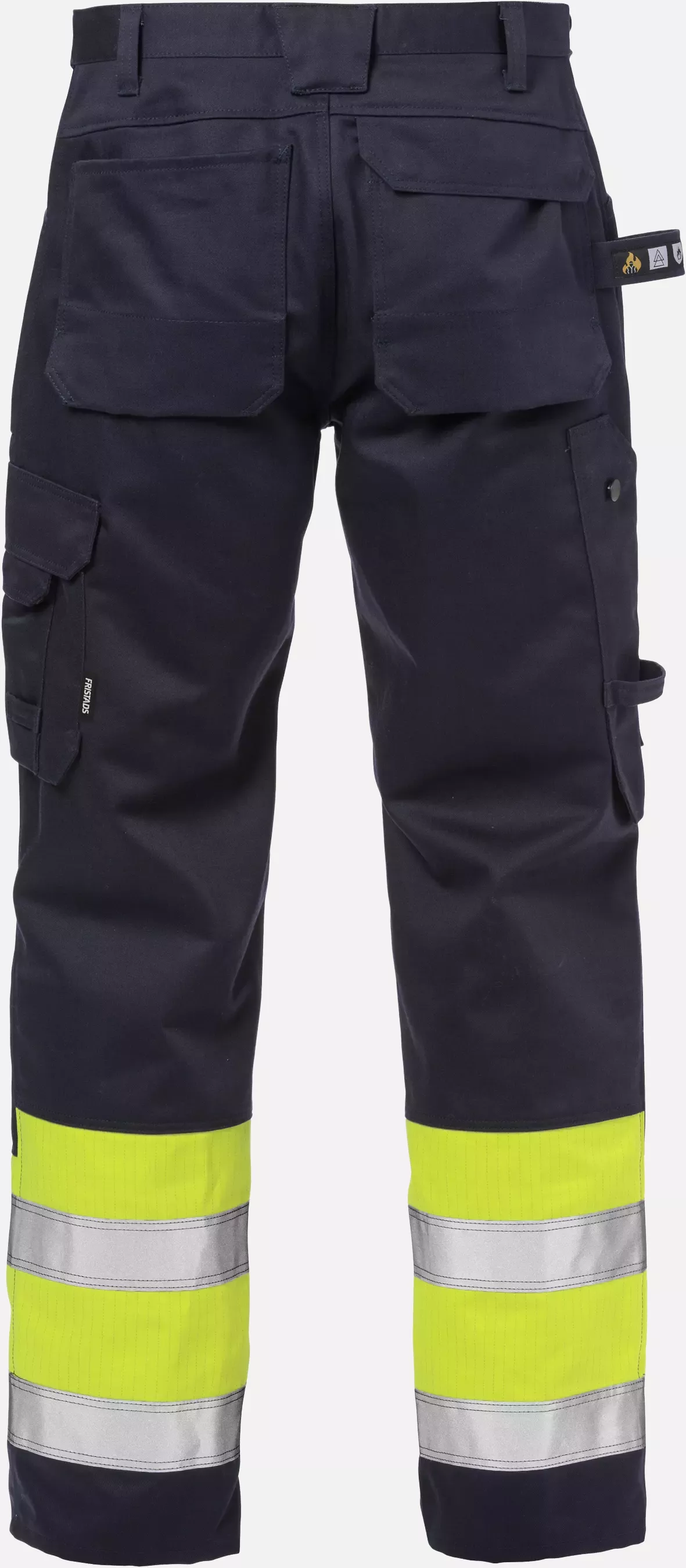 Fristads 125941-171, Flame High Vis Craftsman Trousers Class 1 2586 FLAM, image 2