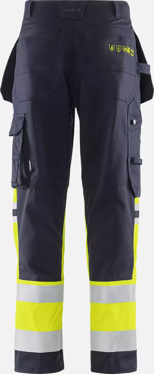 Fristads 129519-171, Flamestat High Vis Stretch-Handwerkerhose, Klasse 1 2163 ATHF, image 2, gallery thumbnail