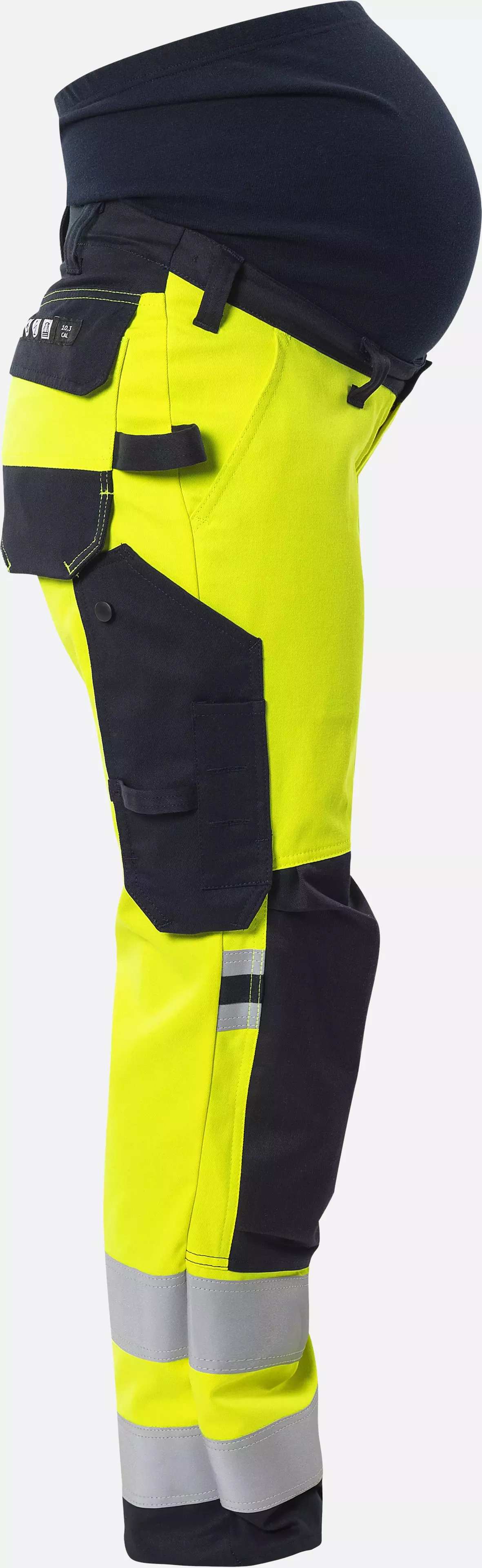 Fristads 133137-171, Flamestat High Vis Maternity Stretch Trousers, Class 2 2507 ATHF, image 4