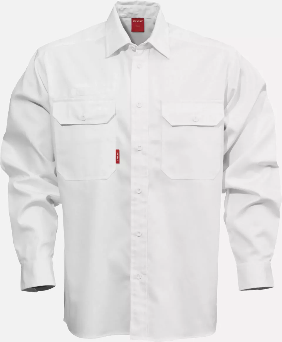 Fristads 100732-900, Long Sleeve Cotton Shirt 7386 BKS, image 1, gallery thumbnail