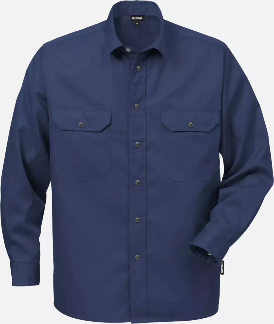Fristads 100117-540, Long Sleeve Cotton Shirt 720 BKS, image 1, gallery thumbnail