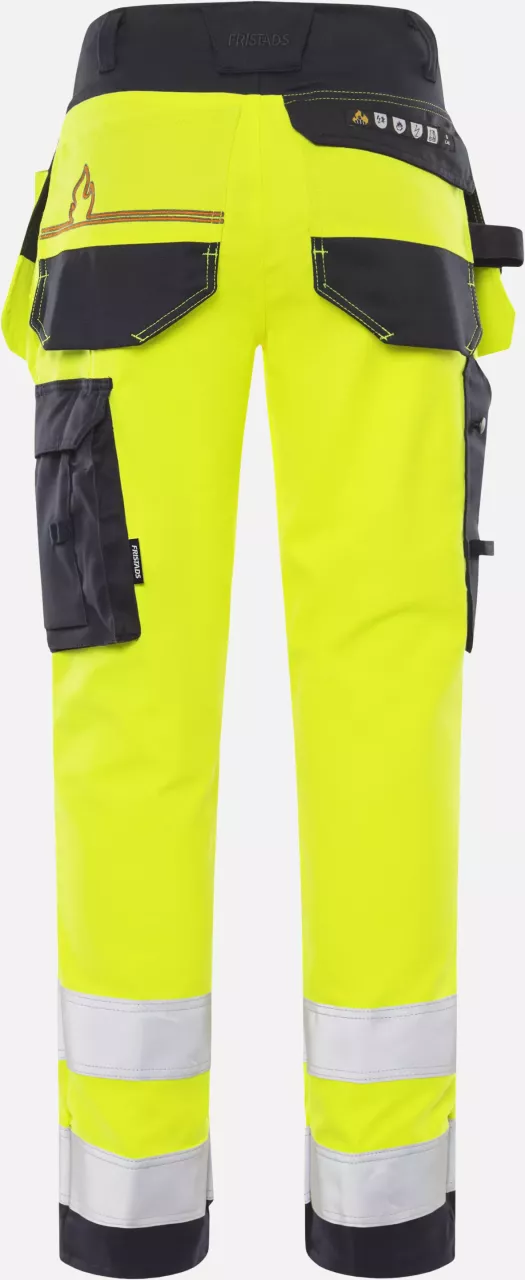 Fristads 129520-171, Flamestat High Vis Stretch Craftsman Trousers, Class 2 2167 ATHF, image 2, gallery thumbnail