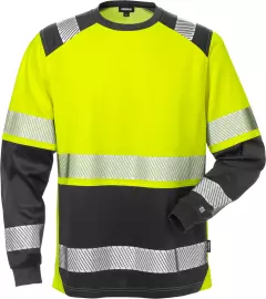 Fristads 129514-196, High Vis Long Sleeve T-Shirt, Class 2 7457 THV
