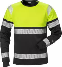 Fristads 129513-196, High Vis Long Sleeve T-Shirt Class 1 7519 THV