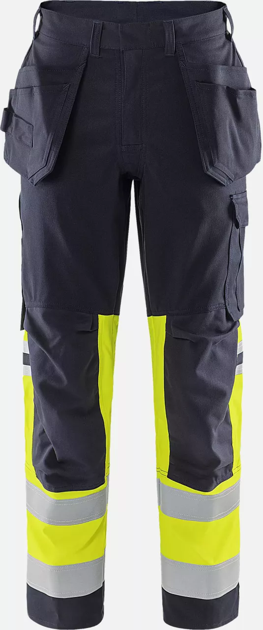 Fristads 129519-171, Flamestat High Vis Stretch-Handwerkerhose, Klasse 1 2163 ATHF, image 1, gallery thumbnail