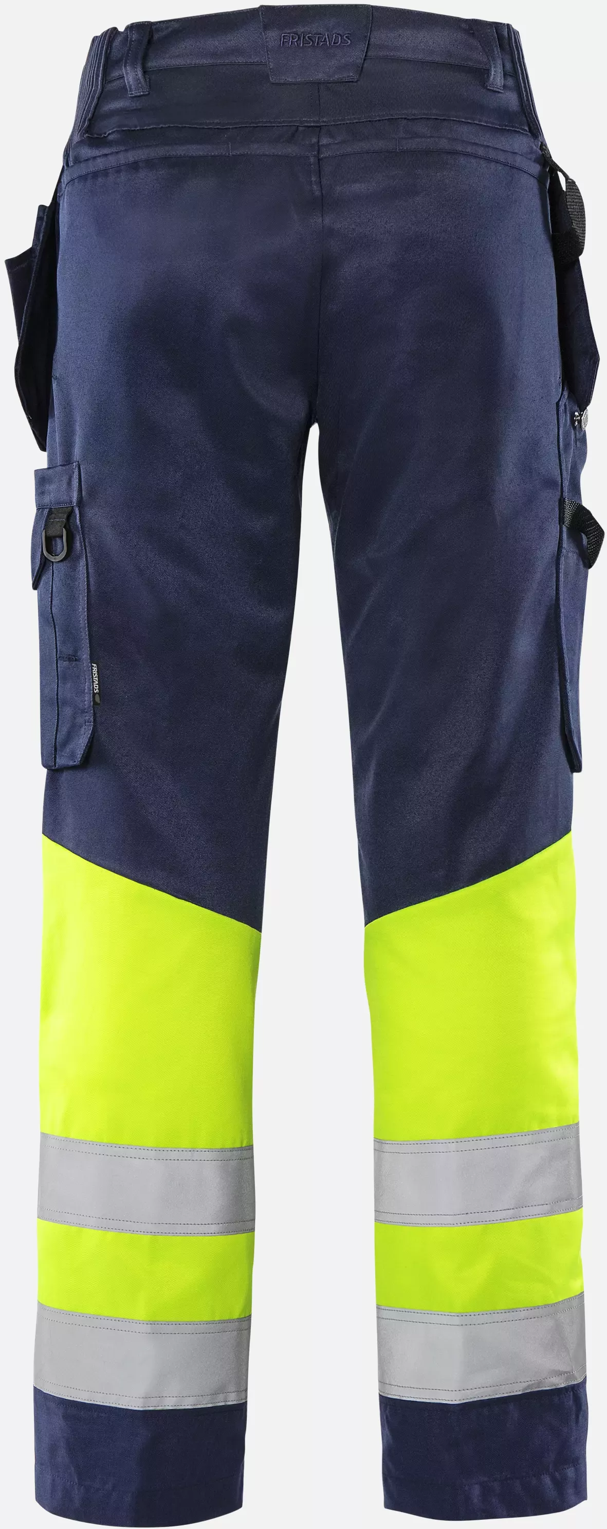 Fristads 131975-171, Green High Vis Craftsman Trousers Class 1 2640 GPLU, image 2