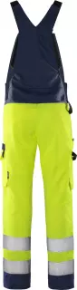 Fristads 131985-171, Green High Vis Bib Overall Class 2 1030 GPLU, image 2, gallery thumbnail