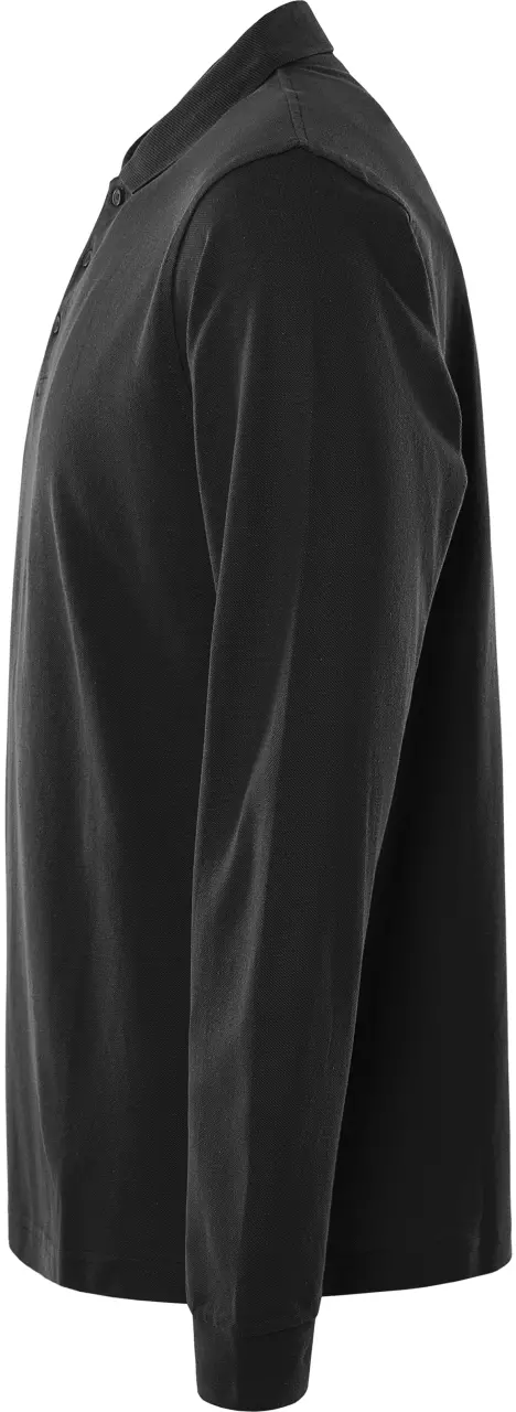 Fristads 100220-940, Acode Long Sleeve Polo Shirt 1722 PIQ, image 3, gallery thumbnail