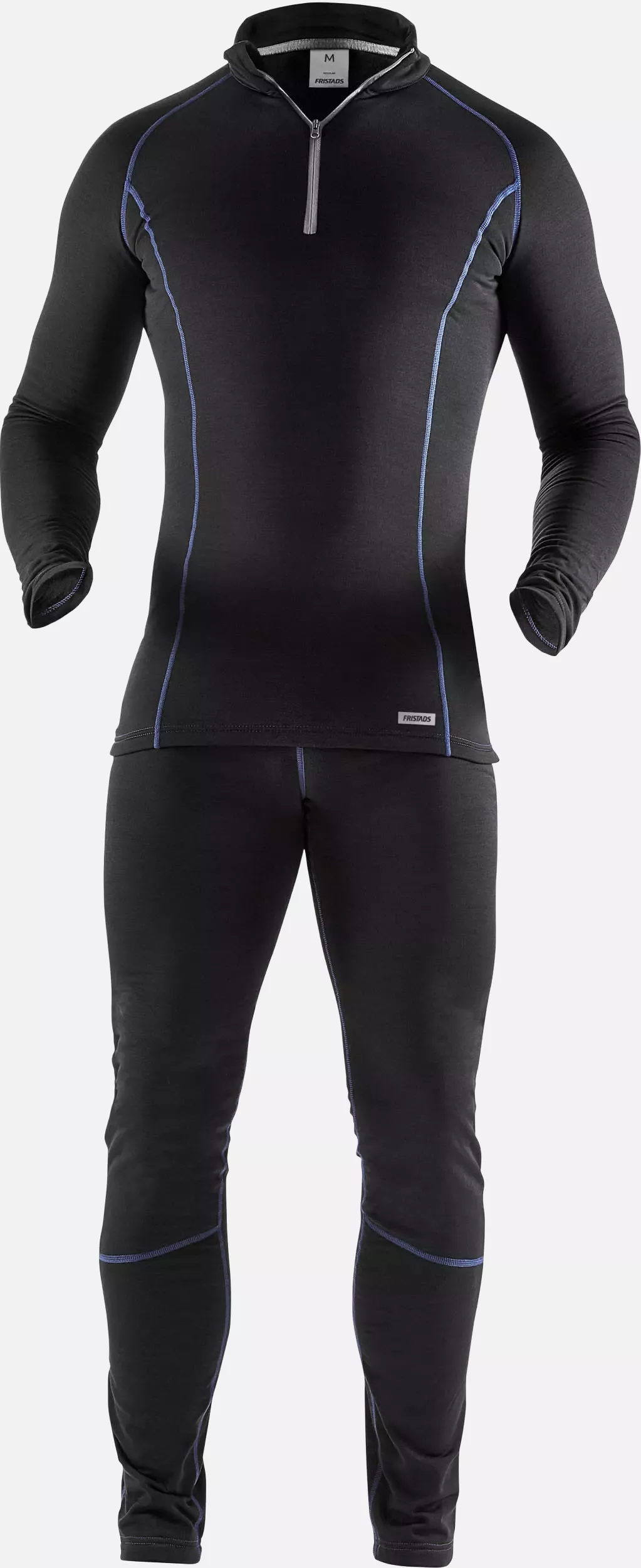 Fristads 111570-940, Polartec® Long Sleeve Zip T-Shirt 7078 PT, image 3