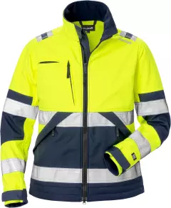 Fristads 125023-171, High Vis Softshell Jacket Ladies Class 2 4183 WYH