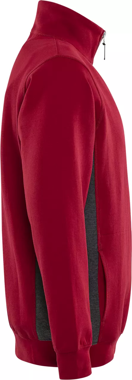 Fristads 100209-331, Acode Half-Zip Sweatshirt 1705 DF, image 4, gallery thumbnail
