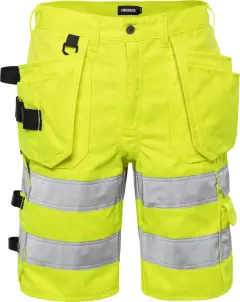 Fristads 100977-130, High Vis Craftsman Shorts Class 2 2028 PLU