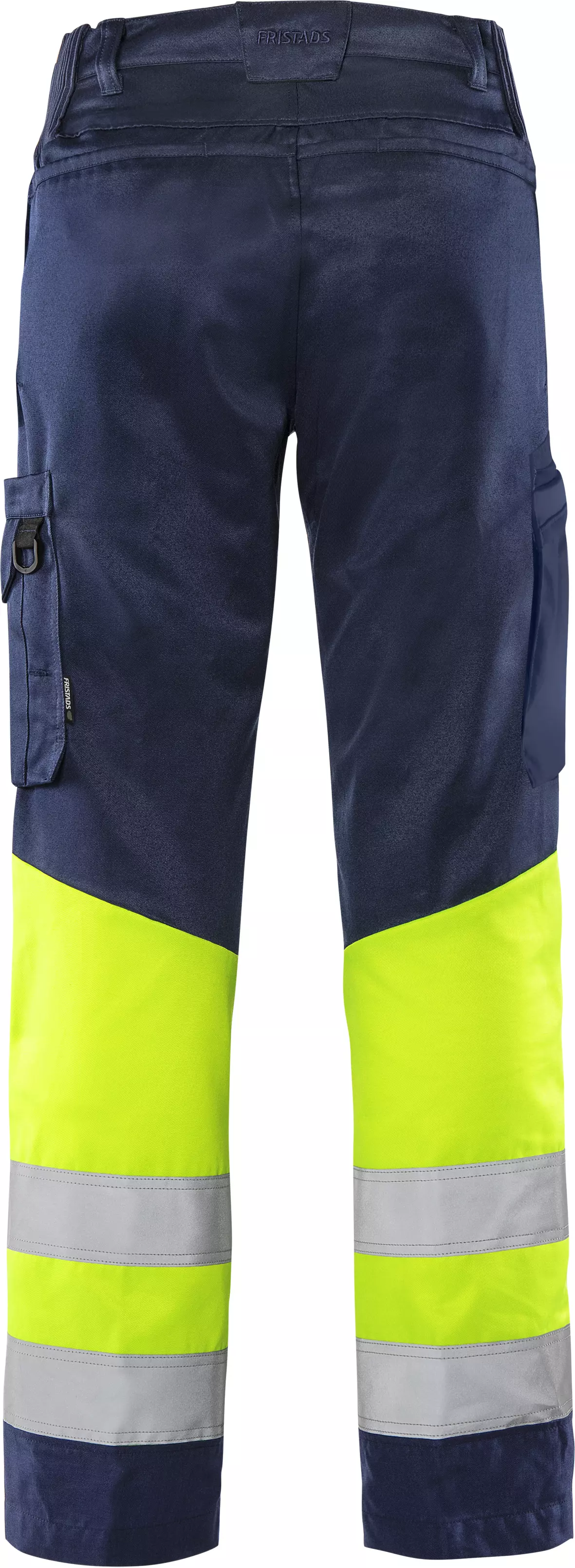 Fristads 134271-171, Green High Vis Trousers Class 1 2668 GPLU, image 2