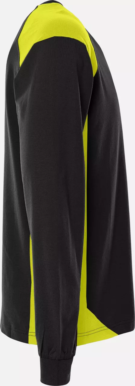 Fristads 301171-982, Heavy Long Sleeve T-Shirt 7071 GTM, image 4, gallery thumbnail