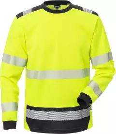Fristads 114100-196, High Vis Long Sleeve T-Shirt Class 3 7724 THV