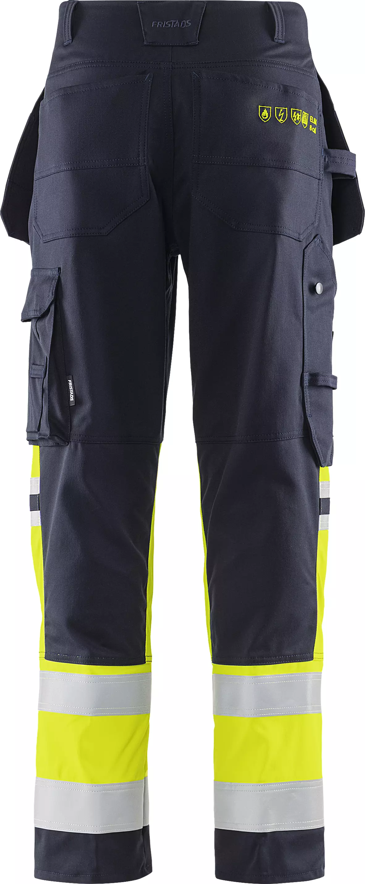 Fristads 129519-171, Flamestat High Vis Stretch-Handwerkerhose, Klasse 1 2163 ATHF, image 2