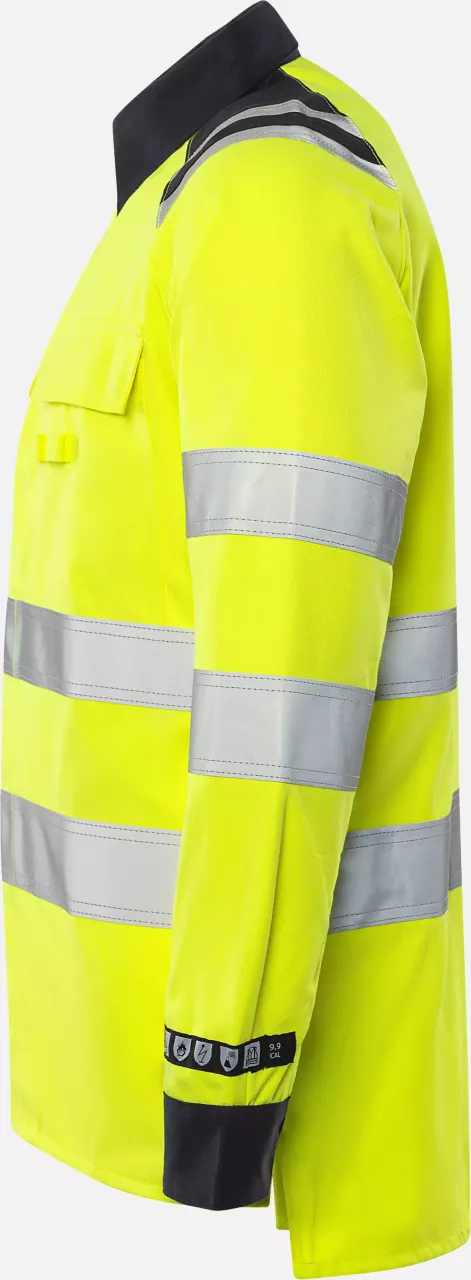 Fristads 124178-171, Flamestat High Vis Shirt Class 3 7050 ATS, image 3, gallery thumbnail