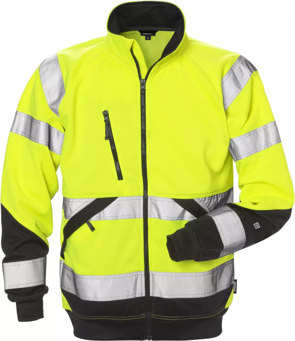 Fristads 126534-196, High Vis Sweatjacke Klasse 3 7426 SHV