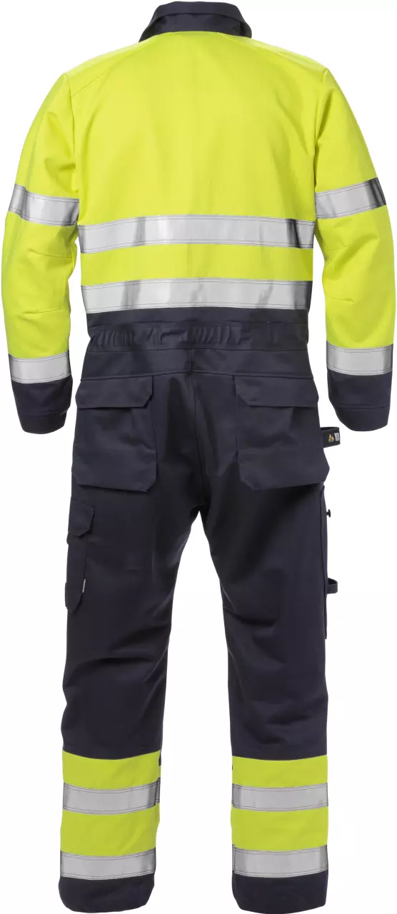 Fristads 125949-171, Flame High Vis Overall Klasse 3 8084 FLAM, image 2, gallery thumbnail