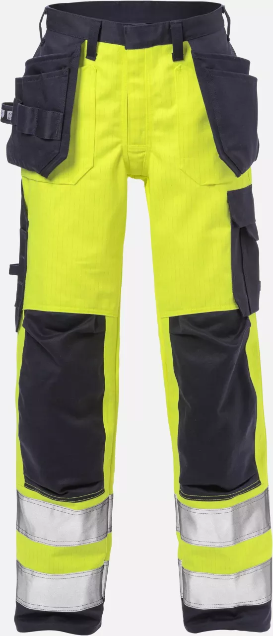 Fristads 125950-171, Flame High Vis Handwerkerhosen Damen Klasse 2 2589 FLAM, image 1, gallery thumbnail