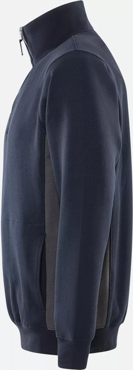 Fristads 100209-586, Acode Zipper-Sweatshirt 1705 DF, image 3, gallery thumbnail