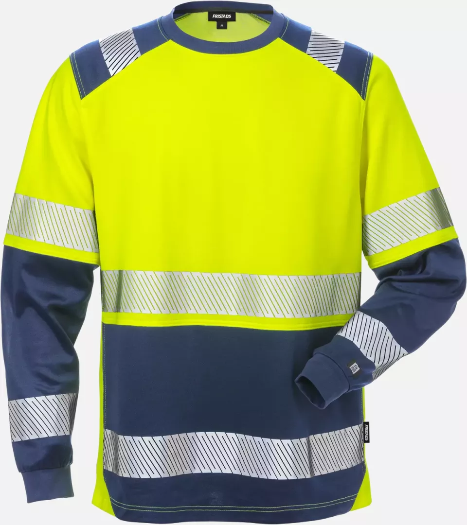 Fristads 129514-171, High Vis T-Shirt Langarm, Klasse 2 7457 THV, image 1, gallery thumbnail