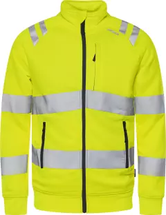 Fristads 301024-130, High Vis Sweat Jacket Class 3 7863 GPSW
