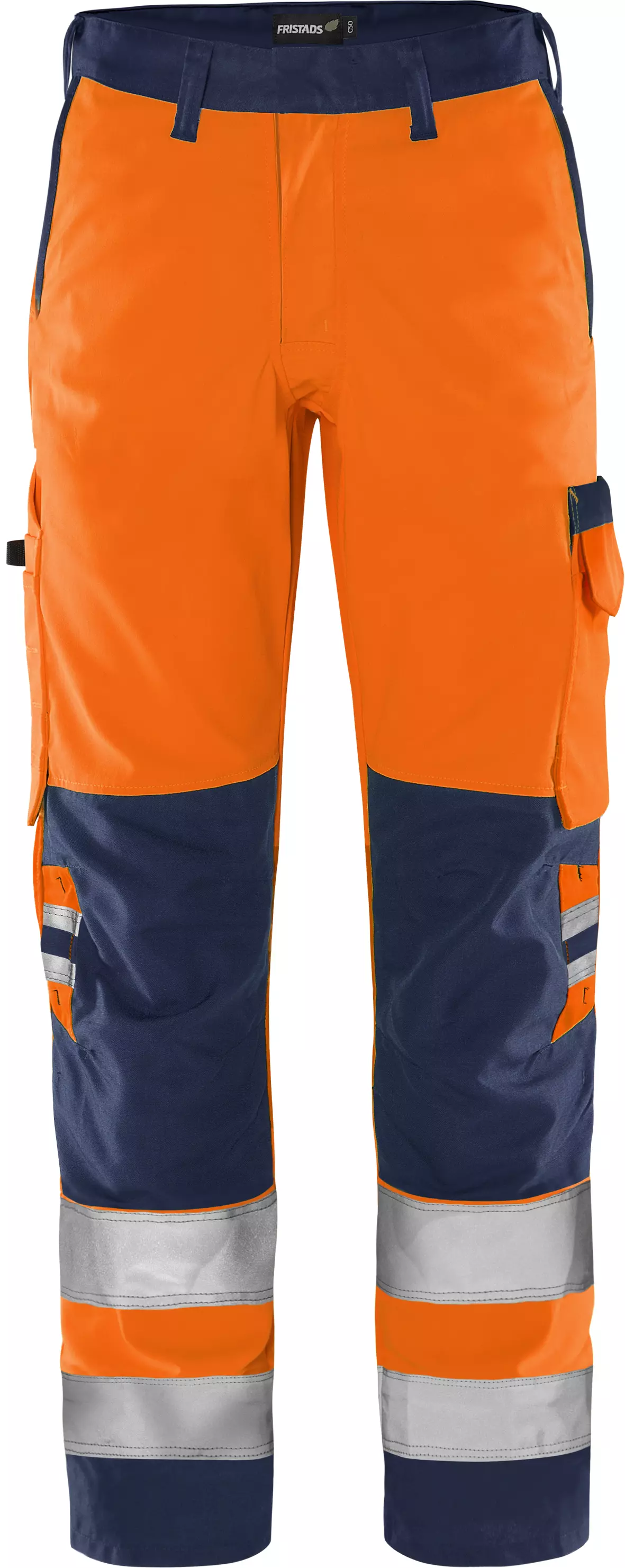 Fristads 131982-271, Green High Vis Trousers Class 2 2651 GPLU, image 1