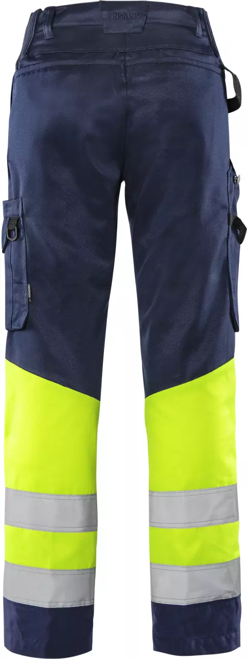 Fristads 131983-171, Green High Vis Women's Trousers Class 1 2652 GPLU, image 2, gallery thumbnail