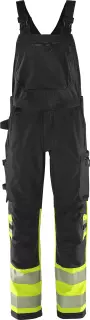 Fristads 134244-196, Green High Vis Stretch Bib Overall Class 1 1032 GSTP