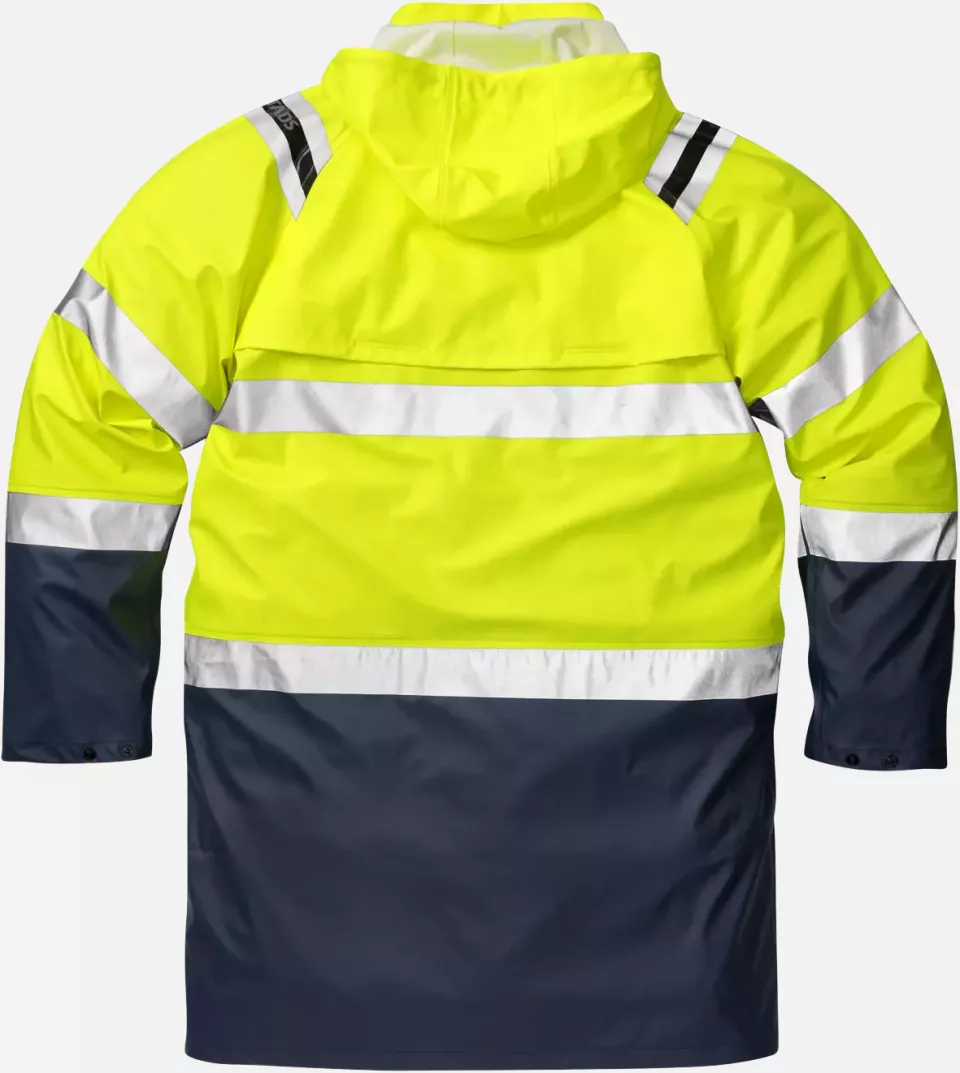 Fristads 114040-171, High Vis Rain Coat Class 3 4634 RS, image 2, gallery thumbnail