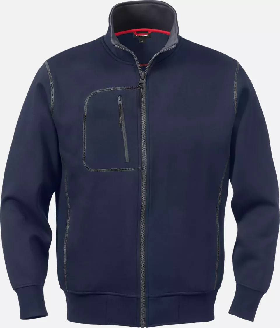 Fristads 110169-543, Acode Sweat Jacket 1747 DF, image 1, gallery thumbnail