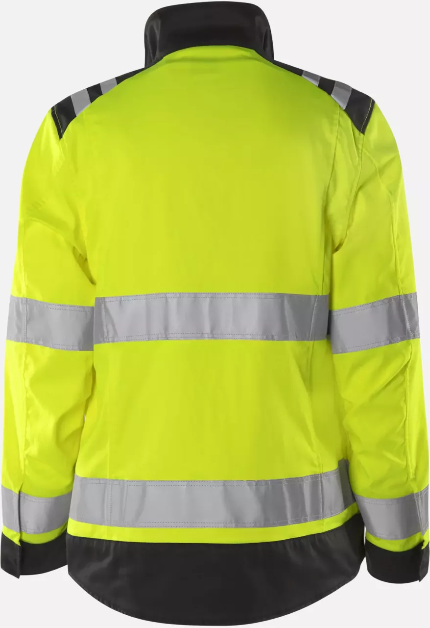 Fristads 131984-196, Green High Vis Ladies Jacket Class 3 4068 GPLU, image 2, gallery thumbnail
