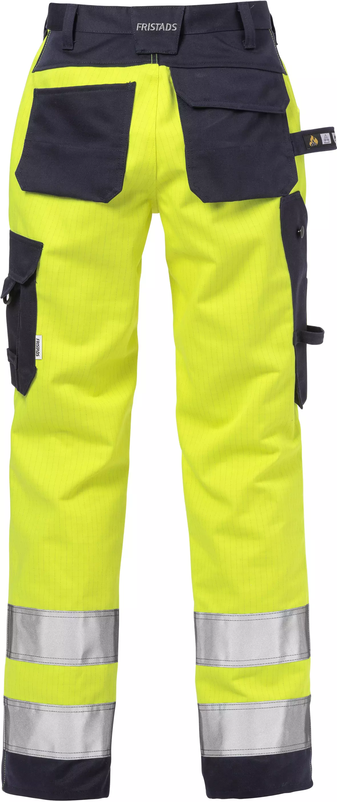 Fristads 125950-171, Flame High Vis Handwerkerhosen Damen Klasse 2 2589 FLAM, image 2
