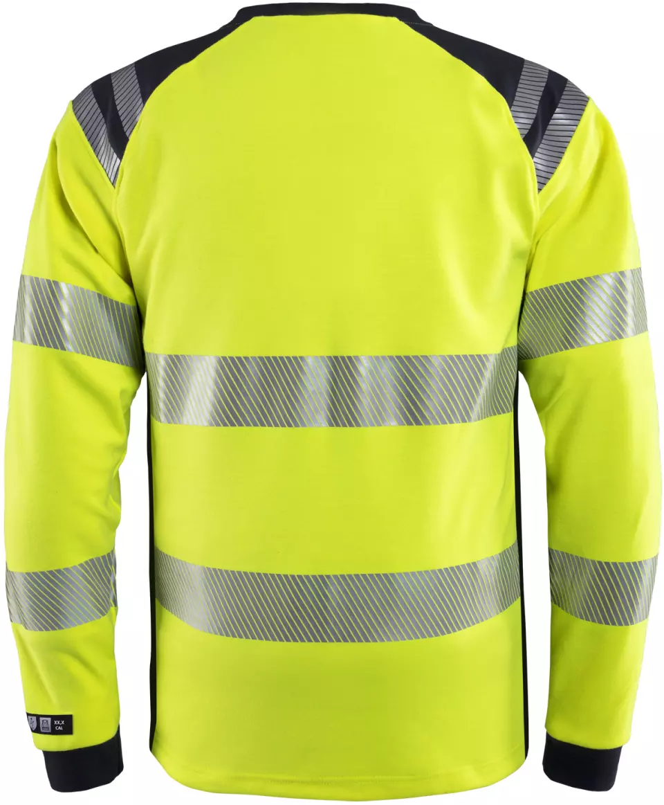 Fristads 131147-171, Flamestat High Vis Langarm-T-Shirt Klasse 3 7359 TFL, image 2, gallery thumbnail
