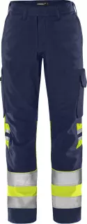 Fristads 131983-171, Green High Vis Women's Trousers Class 1 2652 GPLU