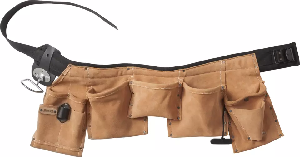 Fristads 100900-240, Snikki Tool Belt 9335 LTHR, image 1, gallery thumbnail
