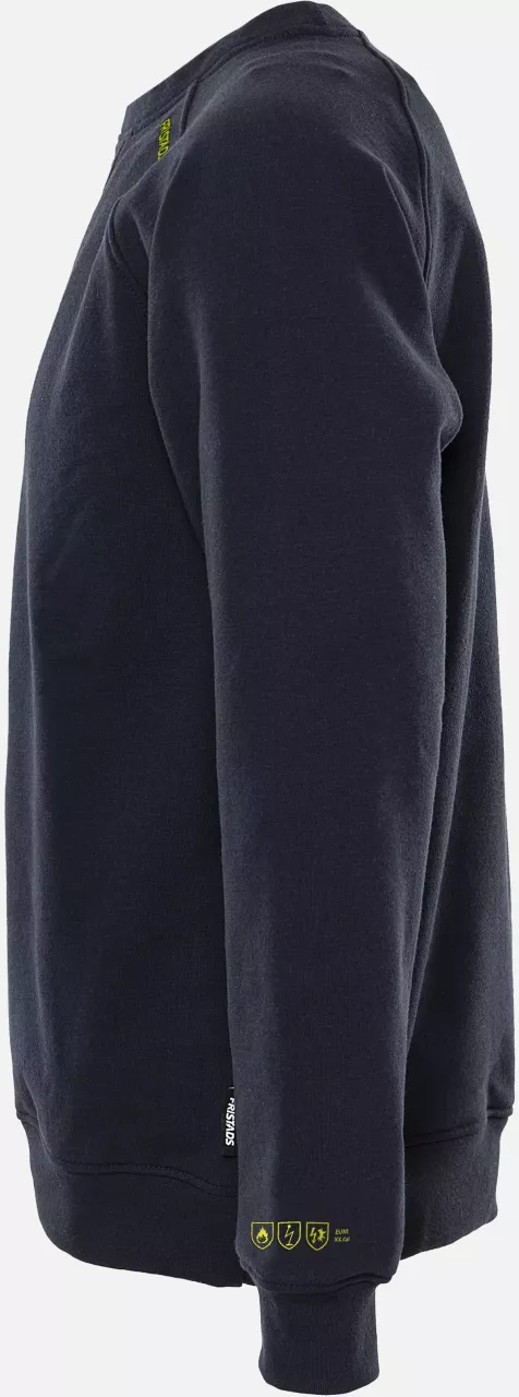 Fristads 301176-544, Flamestat Sweatshirt 7180 MFR, image 3, gallery thumbnail