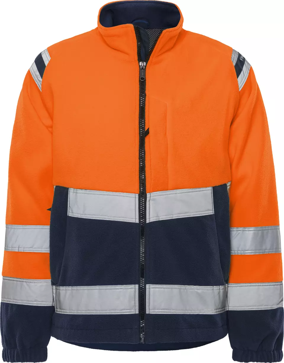 Fristads 119625-271, High Visibility Fleece Jacket Class 3 4041 FE