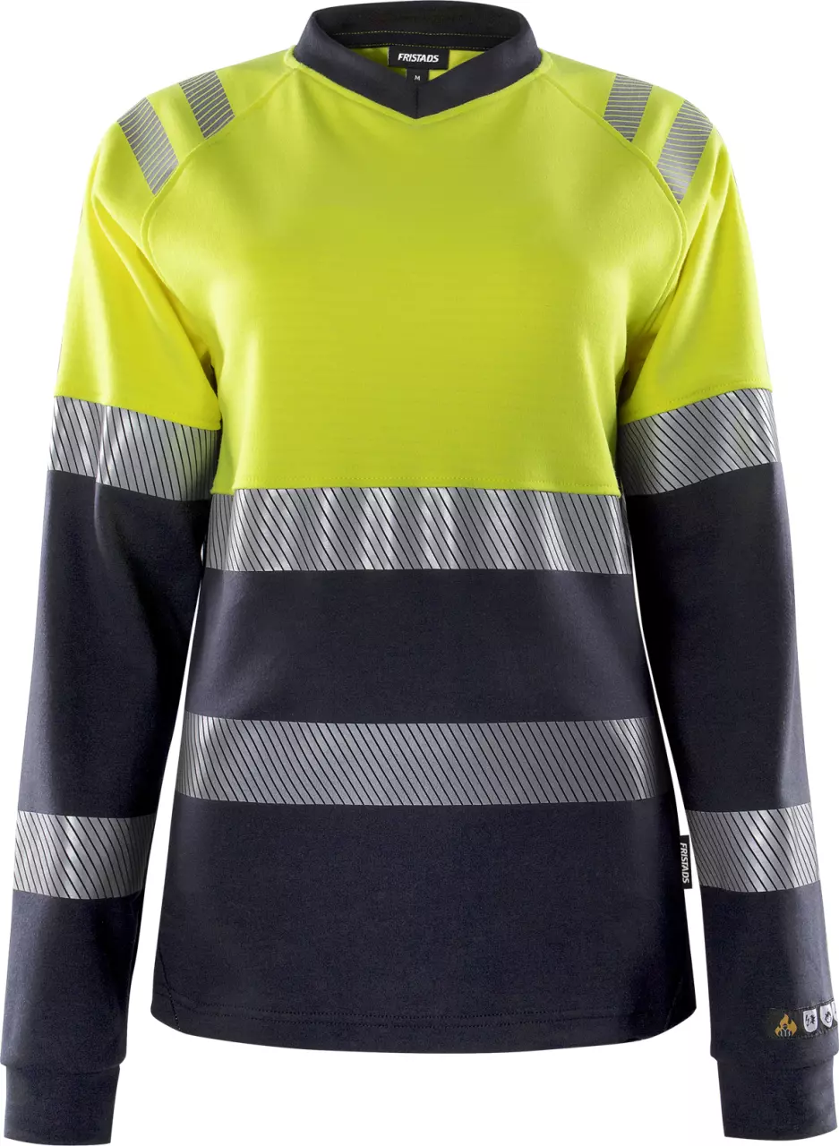 Fristads 133269-171, Flamestat Damen High Vis T-Shirt, La. Klasse 1 7108 TFL