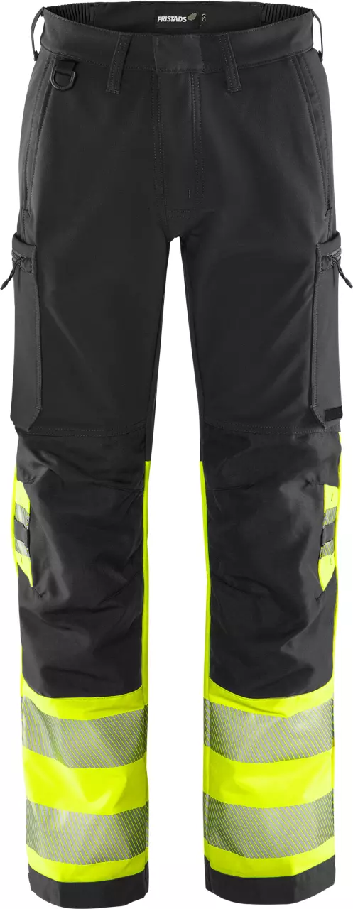 Fristads 134243-196, Green High Vis Stretch Trousers Class 1 2647 GSTP