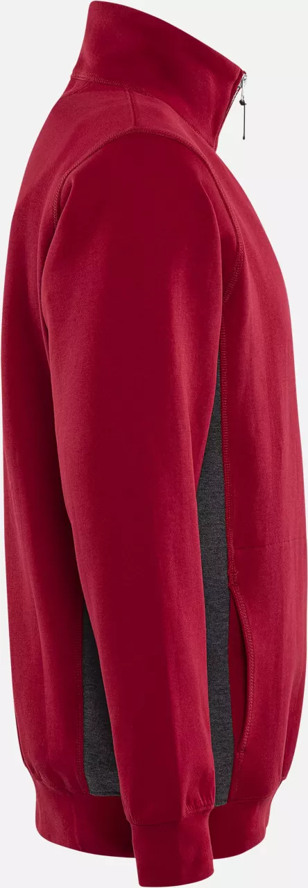 Fristads 100209-331, Acode Zipper-Sweatshirt 1705 DF, image 4, gallery thumbnail